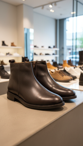 ZR ZIP CHELSEA BOOTS